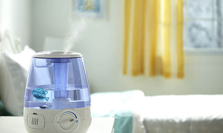 máy tạo độ ẩm chữa ho cho trẻ sơ sinh 5 - 6 tháng tuổi