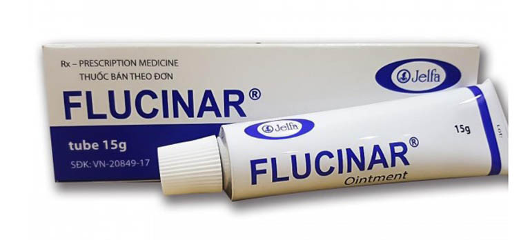 Thuốc bôi trị vảy nến da đầu Flucinar