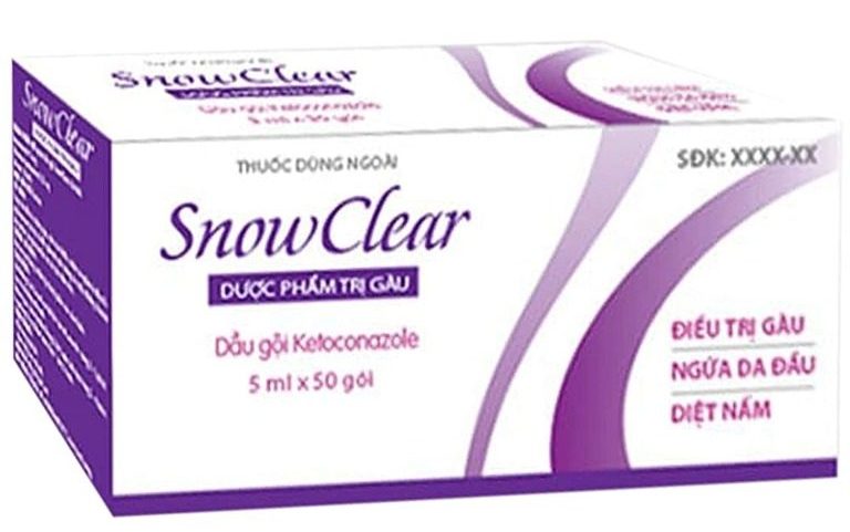 Dầu gội trị vẩy nến da đầu Snow Clear