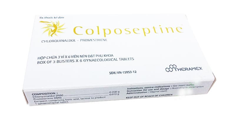 Thuốc đặt Colposeptine