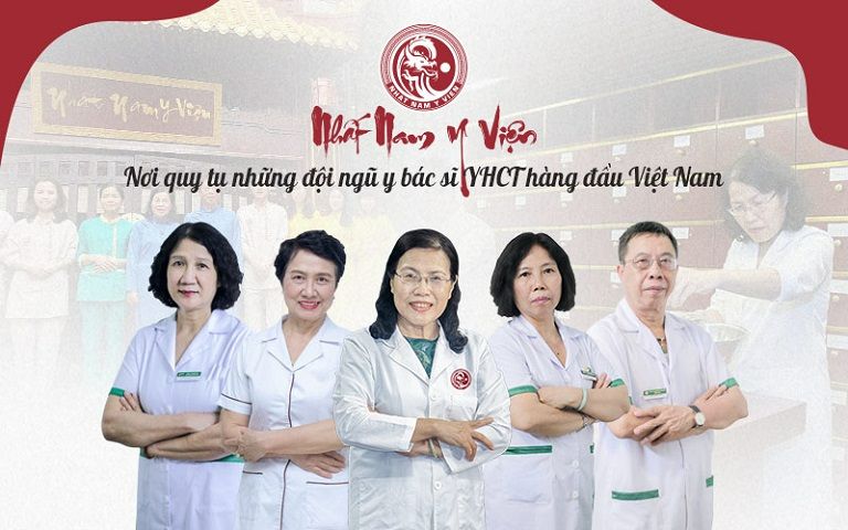 Đội ngũ y bác sĩ tại đơn vị Nhất Nam Y Viện