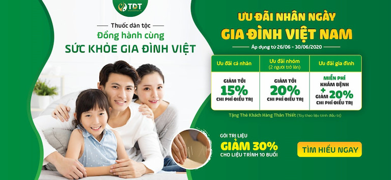 Ưu đãi nhân ngày gia đình Việt Nam 28/06