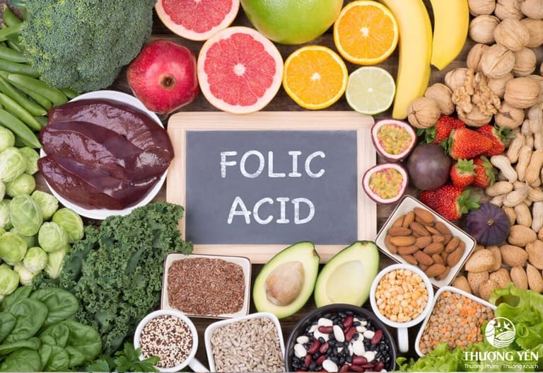 Thực phẩm giàu Acid Folic 