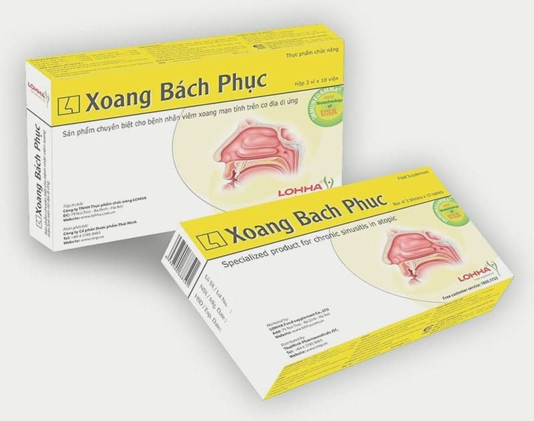 Thực phẩm chức năng Xoang bách phục