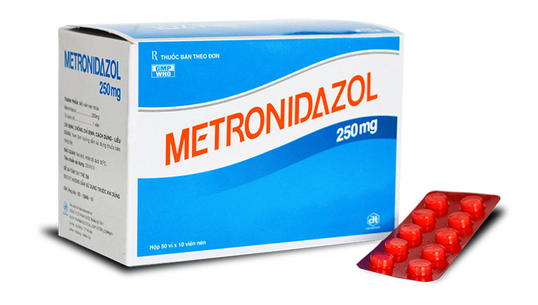 Thuốc đặt viêm cổ tử cung Metronidazole