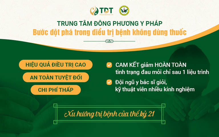 Ưu điểm khi trị liệu đau vai gáy tại Trung tâm Thuốc dân tộc