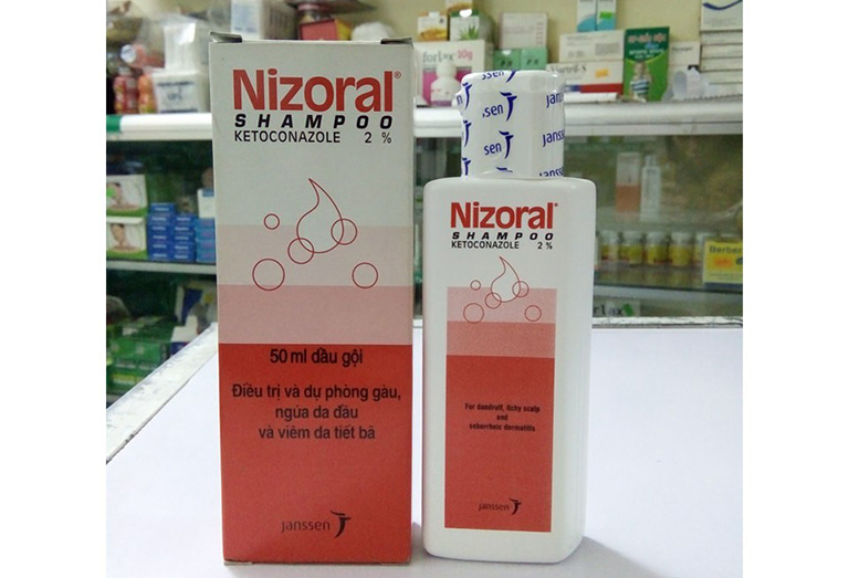 dầu gội trị nấm da đầu Nizoral