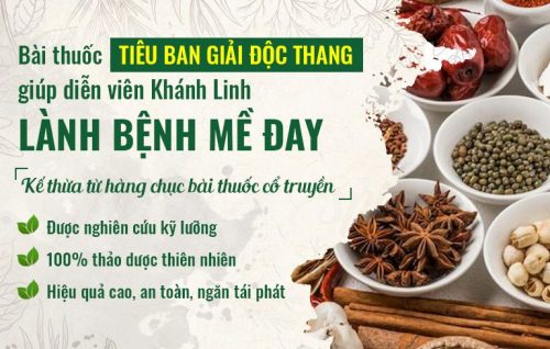 Bài thuốc Tiêu ban Giải độc thang đặc trị mề đay hiệu quả