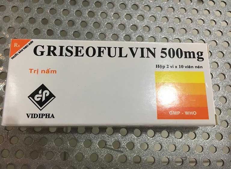 Thuốc uống trị bệnh tổ đỉa Griseofulvin