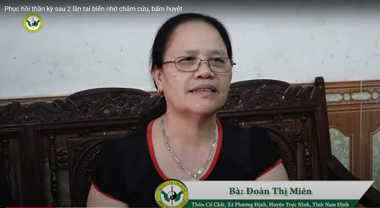 Cô Đoàn Thị Miên chia sẻ về hành trình chữa bệnh bằng Vật lý trị liệu tại Thuốc dân tộc
