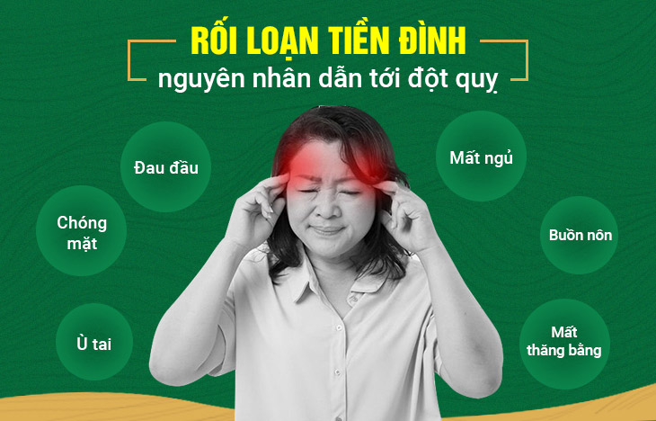 Rối loạn tiền đình có thể gây đột quỵ, nguy hiểm chết người