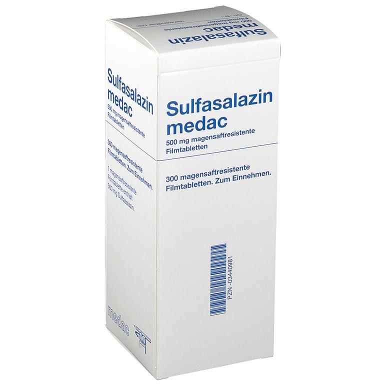 Thuốc điều trị viêm khớp dạng thấp Sulfasalazin