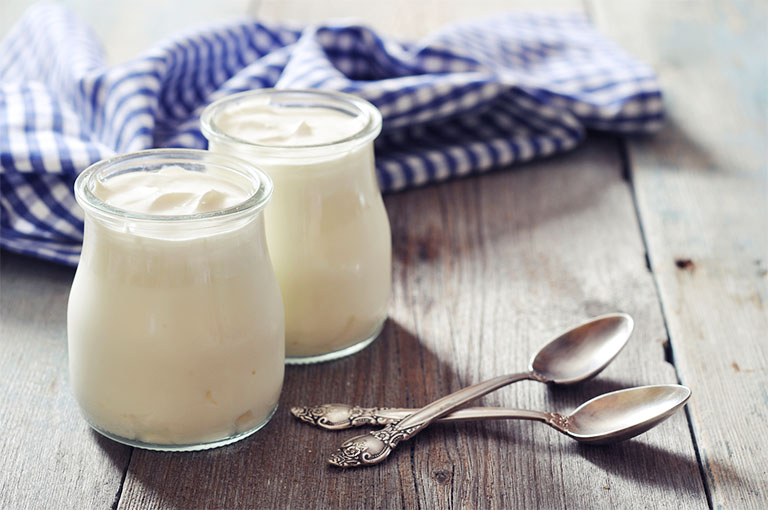 Sữa chua cung cấp nhiều probiotic cho đường ruột