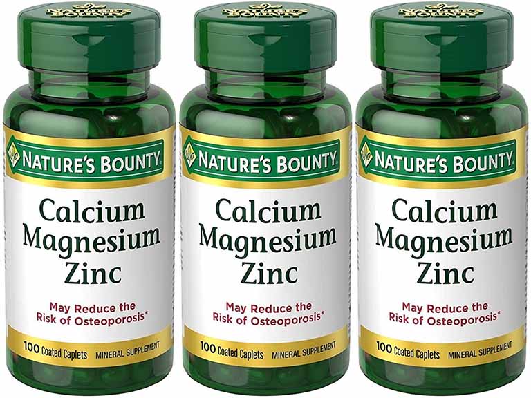Nature’s Bounty Calcium Magnesium Zinc 