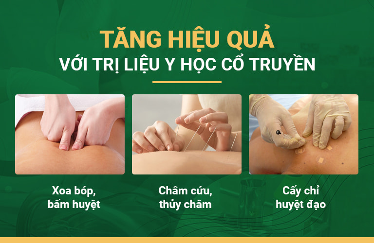 Trị liệu Y học cổ truyền giúp gia tăng hiệu quả điều trị