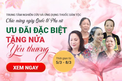 Ưu đãi mừng ngày Quốc tế Phụ nữ 8-3