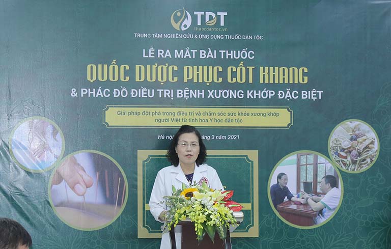 Tiến sĩ, bác sĩ Nguyễn Thị Vân Anh đánh giá quá trình hoàn thiện bài thuốc