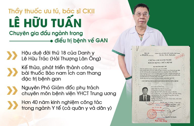 Người có công phát triển bài thuốc Bảo nam Ích can thang