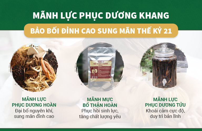 Công thức đỉnh cao của Mãnh lực Phục dương khang