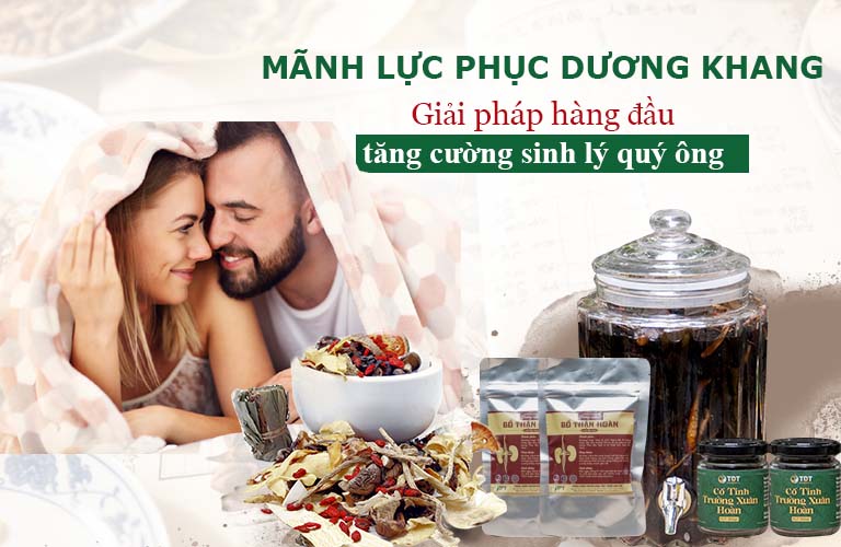 Bài thuốc là giải pháp sinh lý độc quyền, giúp quý ông đạt đỉnh cao phong độ