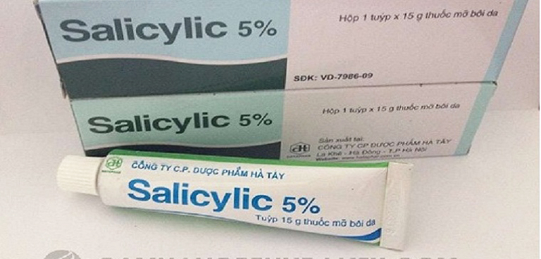 Thuốc bôi trị bệnh chàm Salicylic