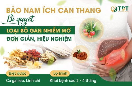 Kinh nghiệm điều trị gan nhiễm mỡ bằng Bảo nam Ích can thang