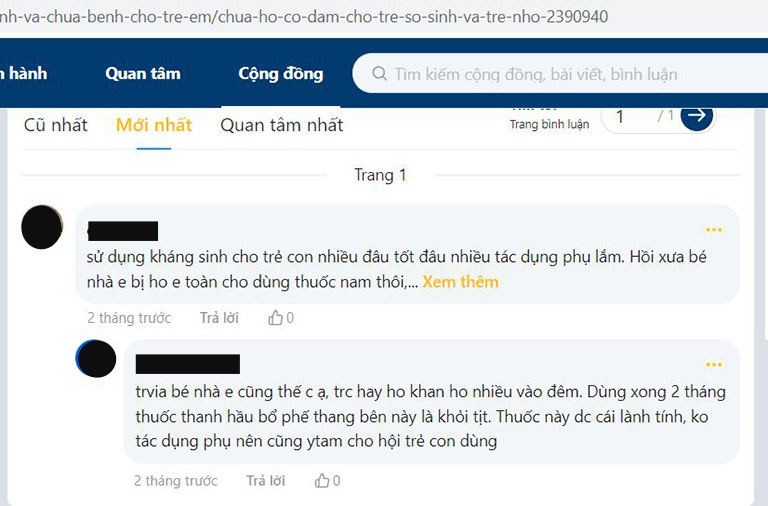 Thanh hầu bổ phế thang được nhiều bậc phụ huynh lựa chọn để trị ho cho trẻ nhỏ