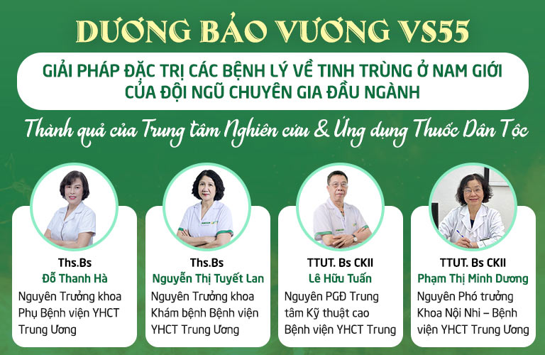 Hội đồng chuyên môn nghiên cứu bài thuốc Dương Bảo Vương VS55 quy tụ các chuyên gia đầu ngành