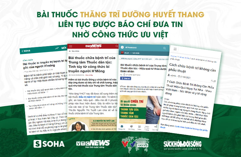 Nhiều cơ quan báo chí đưa tin giới thiệu bài thuốc