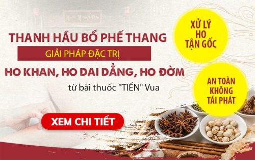 Bài thuốc Thanh hầu bổ phế thang ĐẶC TRỊ ho khan, ho dai dẳng, ho kéo dài