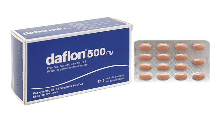 Daflon 500mg là thuốc gì?