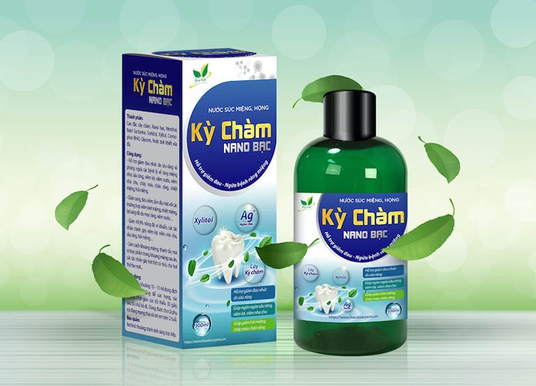 Thuốc Kỳ Chàm Nano bạc chữa sâu răng