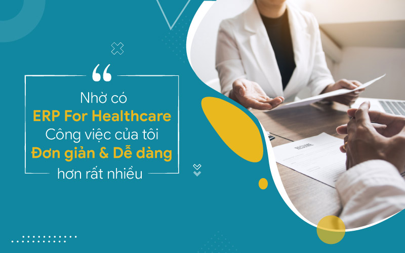 WeUp erp for healthcare giúp công việc của tôi dễ dàng hơn rất nhiều