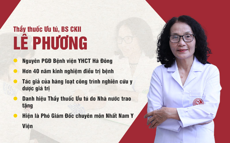 Thông tin về thầy thuốc ưu tú, bác sĩ Lê Phương đánh giá bài thuốc