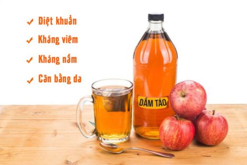 Chữa tổ đỉa bằng giấm