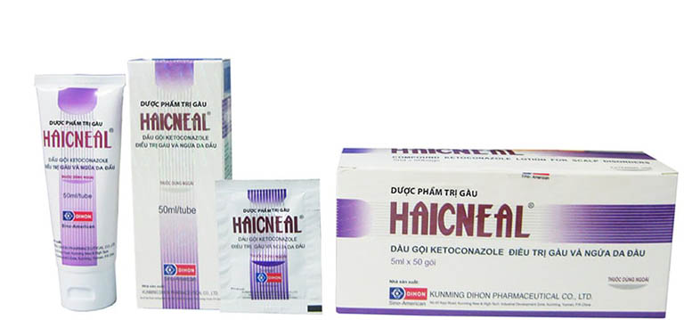 Dầu gội Haicneal trị gàu nấm da đầu