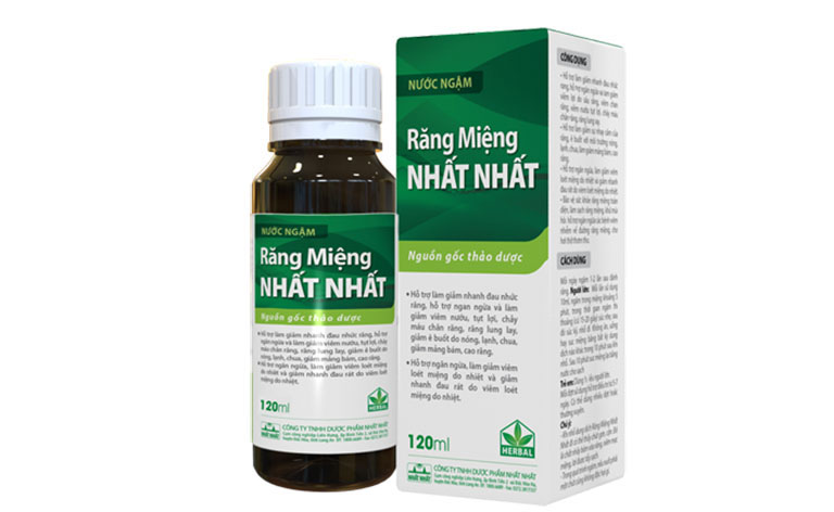 Nước ngậm, súc miệng Nhất Nhất