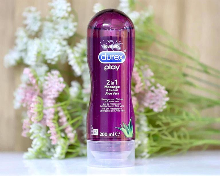 Gel bôi trơn tăng độ ẩm Durex Play Massage 2in1