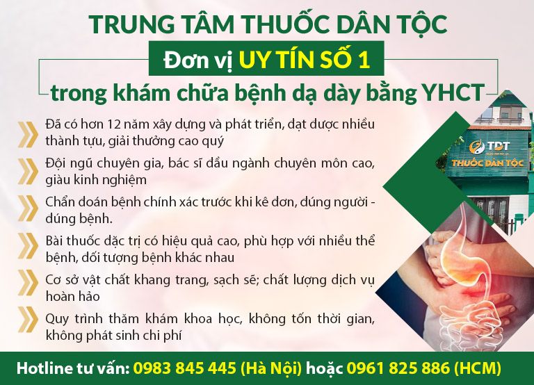 Thuốc dân tộc - Địa chỉ khám chữa bệnh tiêu hóa hàng đầu