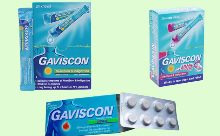 Một số thông tin về thuốc Gaviscon