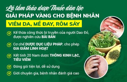 5 Ưu Điểm Của Công Thức Lá Tắm Thảo Dược Thuốc Dân Tộc NỔI DANH