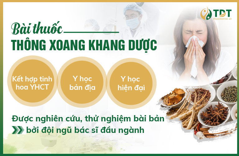 Thông Xoang Khang Dược - "Khắc tinh" bệnh lý về xoang, mũi