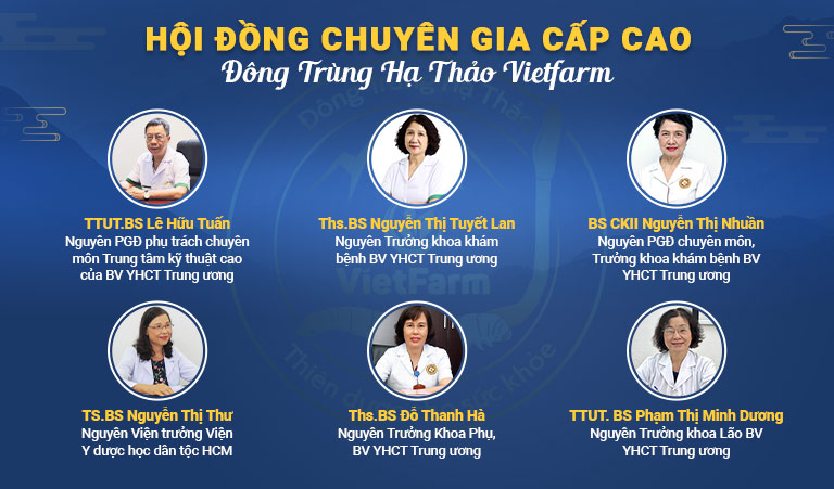 Hội đồng chuyên môn của Đông trùng hạ thảo Vietfarm