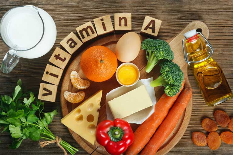 Các loại thực phẩm giàu vitamin A tốt cho người sỏi thận