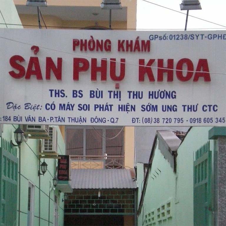 Phòng khám sản phụ khoa của bác sĩ Bùi Thị Thu Hương