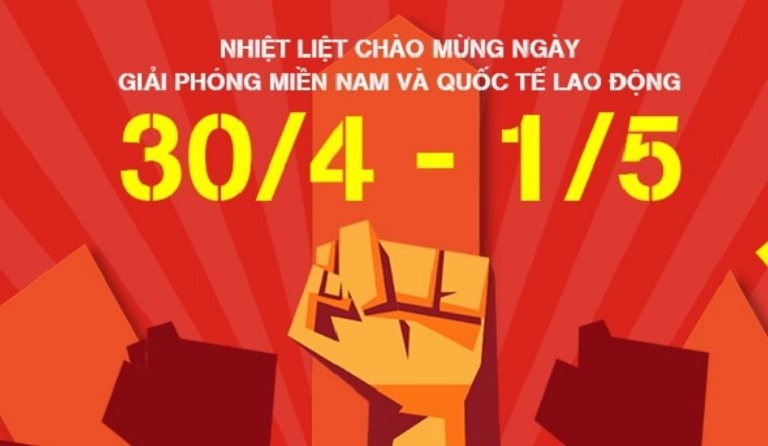 Chào mừng đại lễ 30/4 - 1/5, Đông trùng hạ thảo Vietfarm gửi lời chúc sức khỏe đến toàn bộ khách hàng