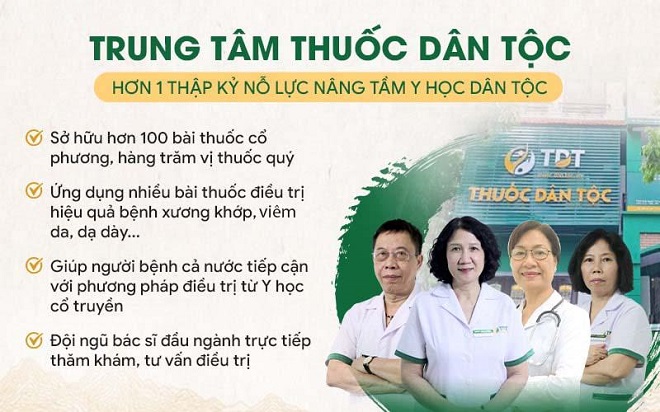 Ưu điểm khám chữa bệnh tại Trung tâm Thuốc dân tộc