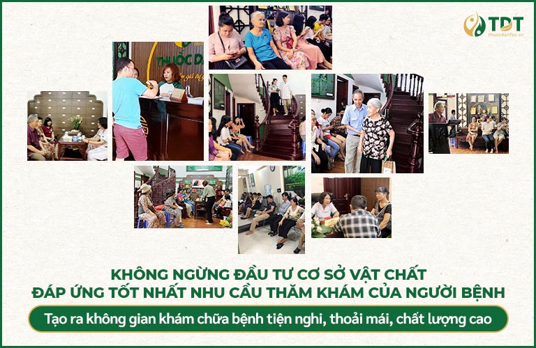 Cơ sở vật chất được đầu tư khang trang đáp ứng nhu cầu người bệnh