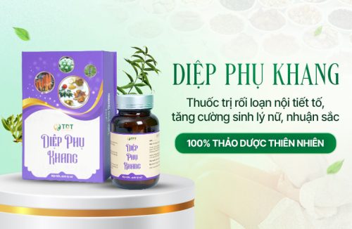 Đánh giá hiệu quả bài thuốc Diệp Phụ Khang tăng cường sinh lý nữ