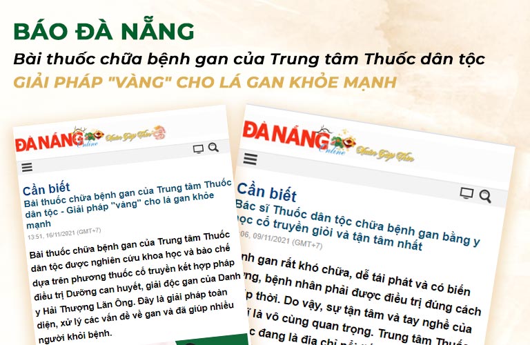 Báo Đà Nẵng đưa tin về bài thuốc Bảo nam Ích can thang